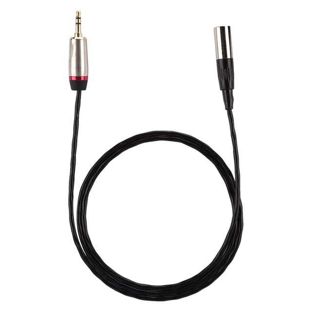 Camera Adapter Cable,3.5mm Male to Mini Maleto Mini XLR Male Mini XLR Audio Cable Remarkable Clarity