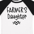 thumbnail image 4 of Inktastic Farmer's Daughter Heart Design Girls Toddler T-Shirt, 4 of 5