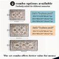 thumbnail image 3 of Kitchen Rugs Sets of 3 Non Slip Washable Kitchen Mats for Floor, Waterproof Kitchen Runner Rug, Floor Mat Carpet for Entryway, Laundry, Sink, Hallway, Bathroom, 3 of 12