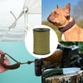 thumbnail image 5 of Uxcell 100FT 550 Paracord, 9 Strand Parachutes Cord Spool 4mm Survival Strong Rope String for Camping Hiking, Khaki, 5 of 5