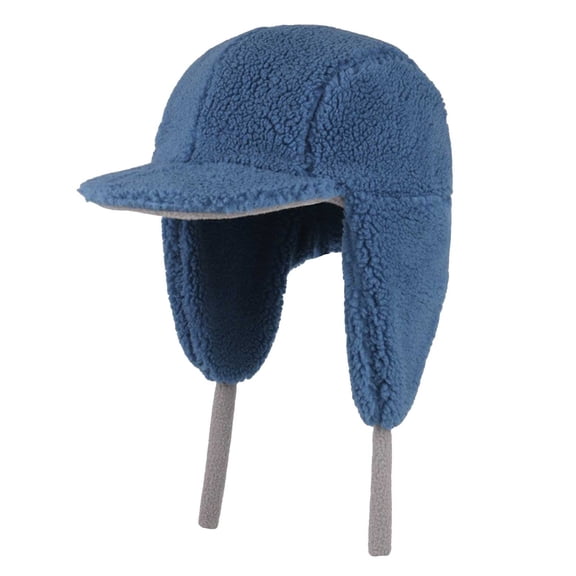 Staki Newborn Winter Hat Kids Baby Hat Soft Warm Cable Knit Beanie Toddler Girl Fall Winter Hats(Blue,S)