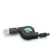 thumbnail image 3 of Retractable USB Cable Charger Power Wire Sync Data Cord Compatible With Verizon Ellipsis 7 8, 3 of 6