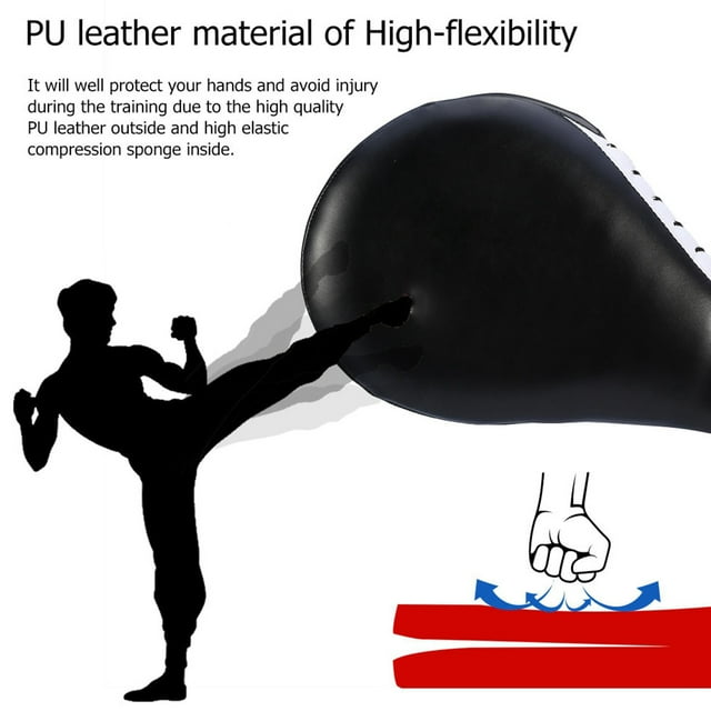 Kick Target Pad Boxeo Taekwondo Karate Kick Punching Training Target Almohadilla de Esponja de PU Suave para Entrenamiento ANGGREK Otros
