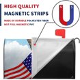 thumbnail image 4 of Eagles Mailbox Cover Standard Size 18x21 Inch American Flag Magnetic Mailbox Covers Waterproof Labor Day Mail Box Covers Post Wraps Letter Box Cover for Home Garden Yard Decor, 4 of 6