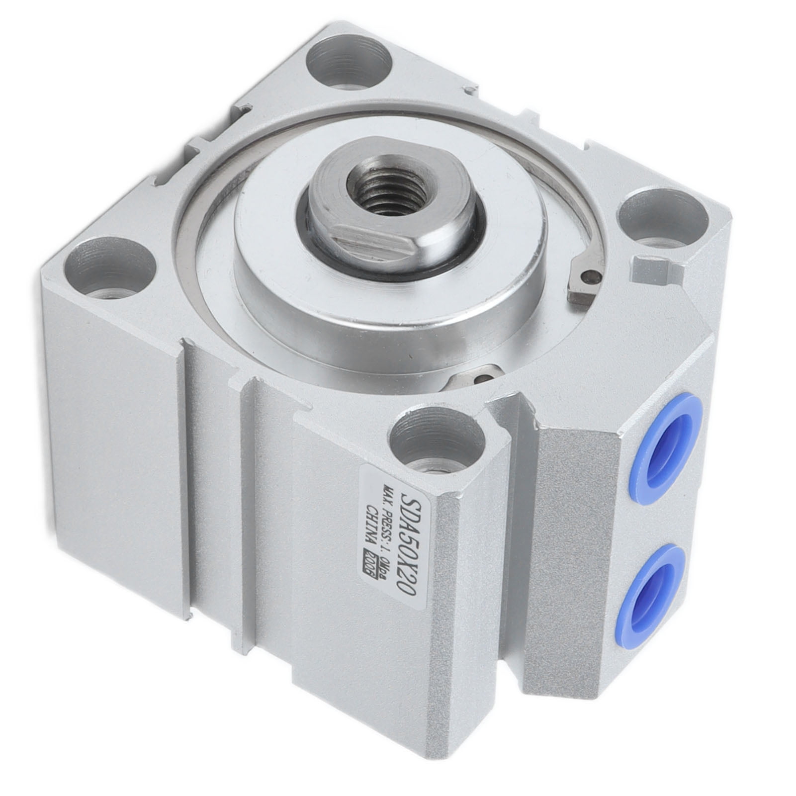 Ccdes Air Cylinder,SDA50 X 20 Air Mini Cylinder Aluminum Alloy Thin
