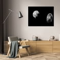 thumbnail image 3 of Erin Berzel 32x23 Gallery Wrapped Canvas Wall Art Titled - Jellyfish Glow I, 3 of 4