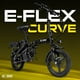 thumbnail image 2 of Bicicleta E-be Electrica Plegable E-flex Curve 750w 35km/h negra, 2 of 8