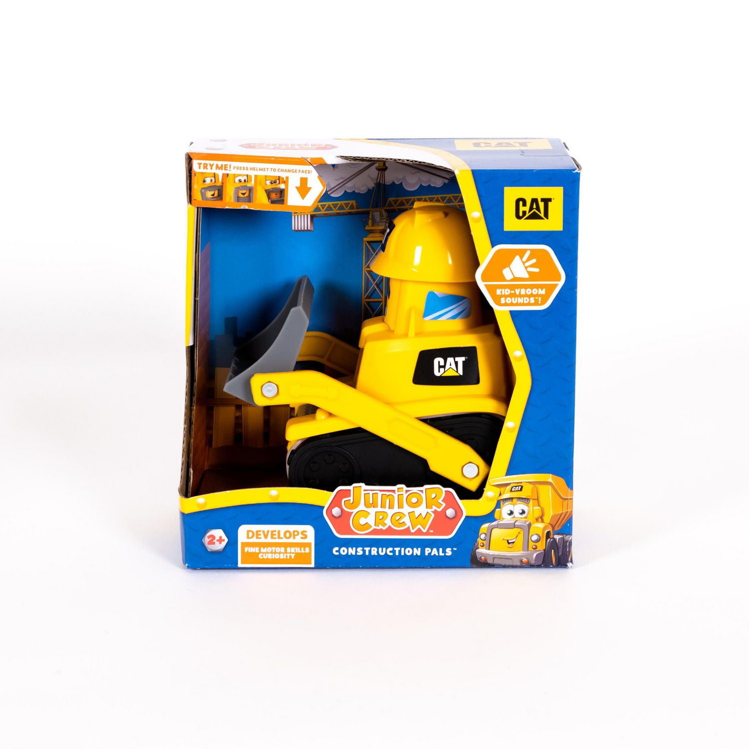 Cat® Les p'tits amis du chantier Construction Pals Junior Crew Bulldozer