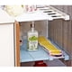 thumbnail image 4 of Estante Organizador de Armario Sunnimix Portátil Ligero Blanco 30-40cm, 4 of 8
