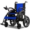 Alton Mobility - ARTEMIS - Electric Power Foldable Lightweight Wheelchair FDA Approved 265lbs -500W- 13Miles (Blue Lithium)