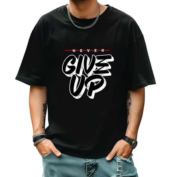 Graphic Tees for Men Summer New Print Casual Tee Fashion Trend Sports Shirt Select