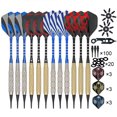 thumbnail image 1 of Amdohai 12 Pcs Darts Dart Flight Ensemble avec 100 Pcs Dart Souple de Rechange, 1 of 7