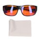 thumbnail image 1 of Blue Light Blocking Glasses 400500nm Anti Radiation UV Resistant Computer Gamer Glasses for Reading Square Glasses Lenses, 1 of 4