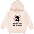 thumbnail image 2 of Inktastic 2nd Birthday Baseball 2 Year Old Boy Toddler Hoodie, 2 of 4