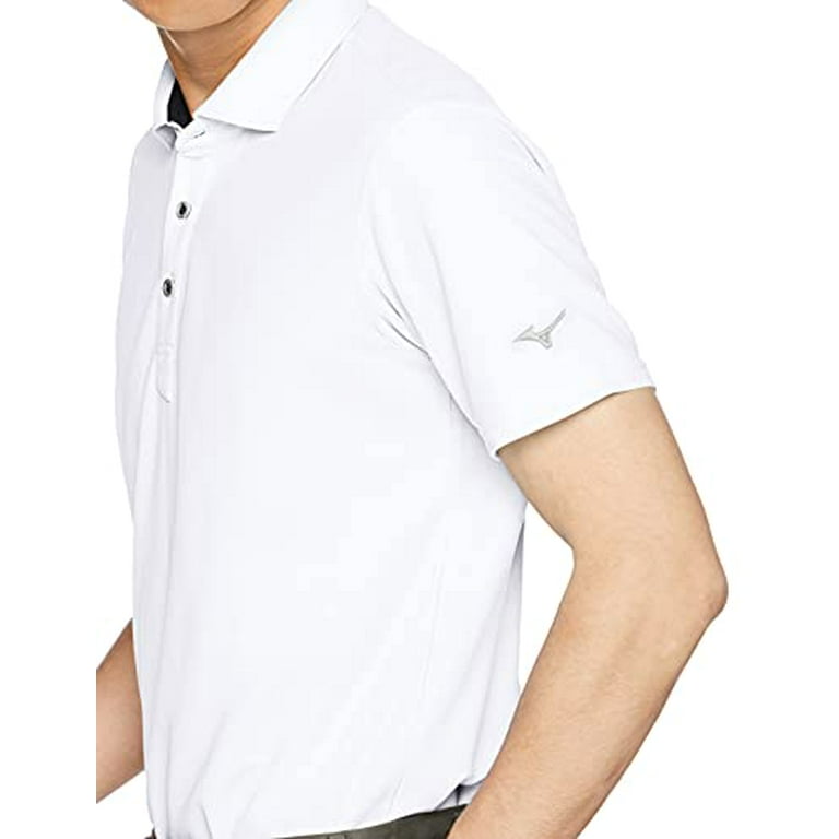 Mizuno 52MA9A02 Men's Golf Wear, Short Sleeve Shirt, Shirt Collar