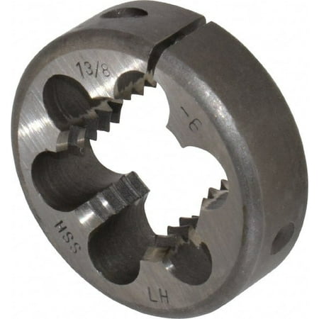 

Value Collection 1-3/8 - 6 UNC High Speed Steel Round Adjustable Die