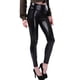 thumbnail image 2 of Leggings de cuero de la mujer espesar el estiramiento caliente Push Up adelgazar Pantalones femeninos Legging Tiempo frío Color sólido Pantalones casuales XXXL tholdsy AP004661-06, 2 of 7