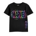 thumbnail image 3 of Marvel T-Shirt Garçon Smash Logo (Lot de 2), 3 of 5