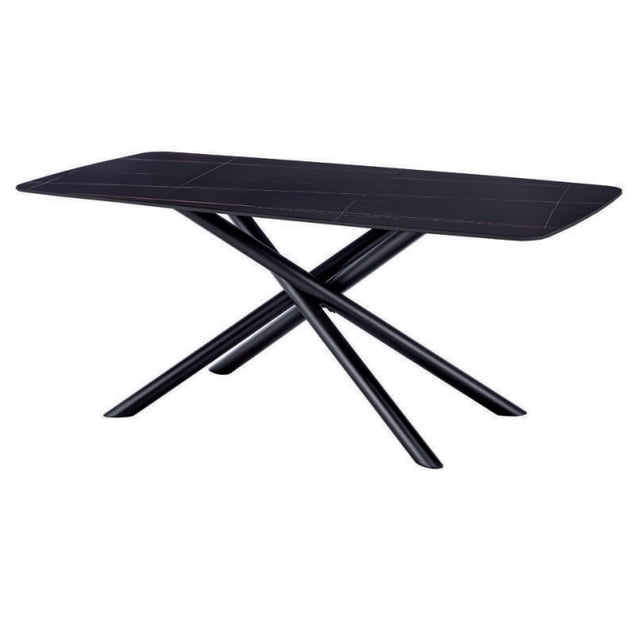 Mesa de Comedor Vei 1 Negro - Kessa Muebles