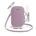 thumbnail image 2 of RYRDWP Mobile Screen Phone Bag Ladies Small Wallet Korean Fashion Large-capacity, 2 of 2