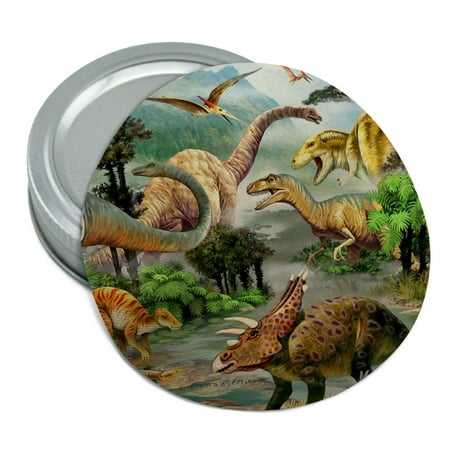 

Dinosaur Jurassic Dinoscape Round Rubber Non-Slip Jar Gripper Lid Opener