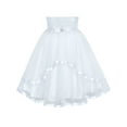thumbnail image 5 of Flower Girl Dress White Wedding Party Bridesmaid Dress 5 Years, 5 of 7