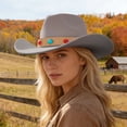 thumbnail image 2 of Chapeau de Cowboy Style Western pour Usage Quotidien à la Maison avec Design Classique et Attrait Intemporel, 2 of 5
