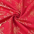 thumbnail image 4 of Nappe de Noël 60"X104 Pouces, Nappe de Noël Poinsettia pour l'Hiver, Nappes de Noël Rouges, Nappe Décorative de Noël pour Table, Cuisine, Salle à Manger, Fête, 4 of 5