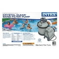 thumbnail image 4 of Intex 1200 GPH Krystal Clear Above Ground Pool Sand Filter Pump Set | 28643EG, 4 of 6