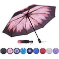 thumbnail image 1 of SURJDE Umbrella，Double Layer Inverted/Reverse Folding Wind-Proof Travel Straight Umbrella with C-Shaped Handle，Birthday/Mothers, 1 of 5