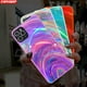thumbnail image 2 of Funda con láser 3D Rainbow Glitter para iPhone 12 11 Pro Max 12Mini X XR XS Max 7 8 6 6s Plus SE 2020, funda trasera con marco de silicona suave Tan Jianjun unisex, 2 of 2