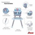 thumbnail image 3 of Silla Alta 4 en 1 D'Bebe  Grow With Me Gris, 3 of 7