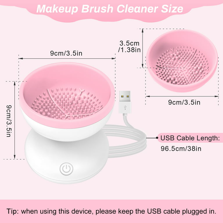 Silicone Makeup Brush Cleaner Cosmetic Brush Cleaning Egg Washing Tool  (Black)