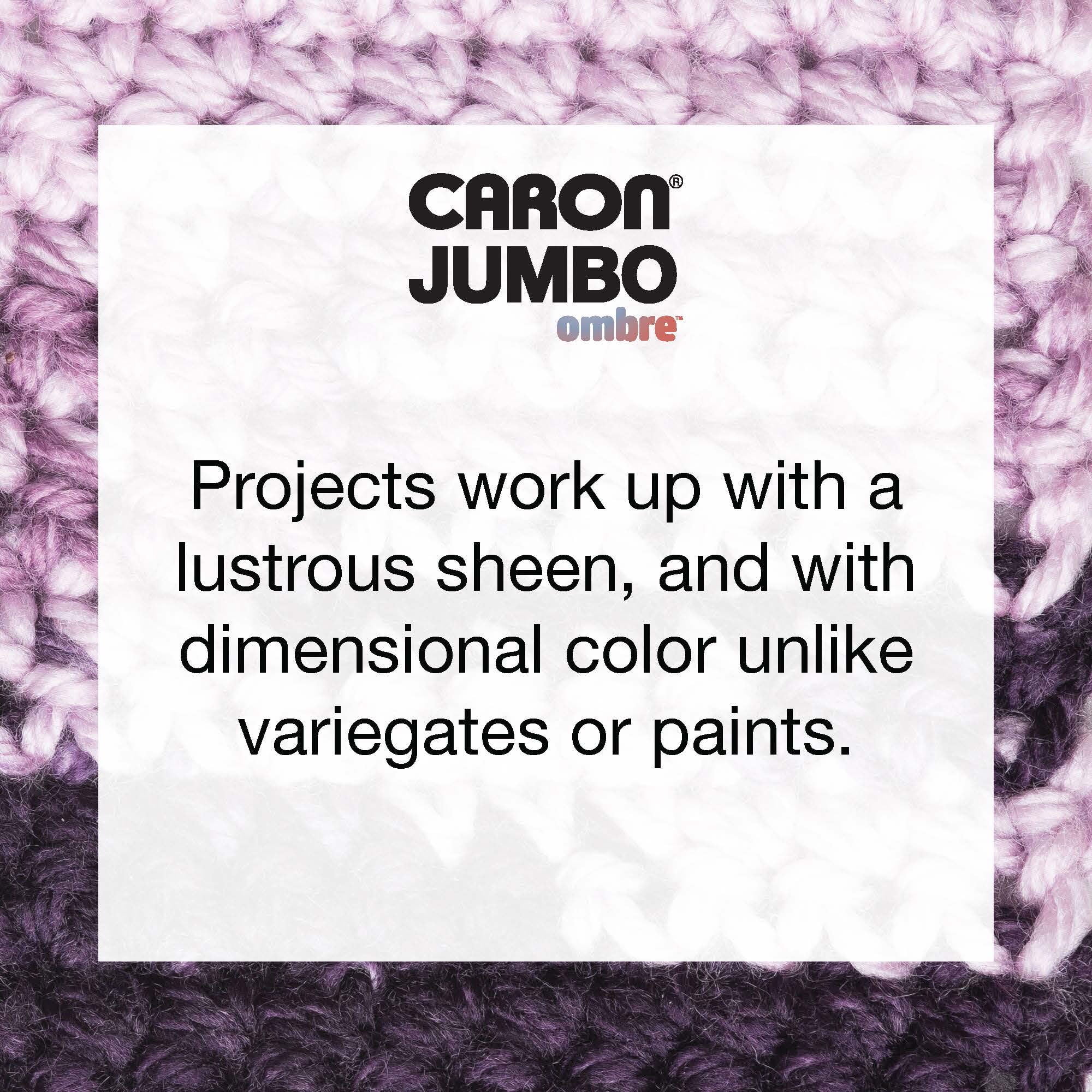 Caron Simply Soft Grape Purple Ombre Yarn - 3 Pack Of 141g/5oz - Acrylic -  4 Medium (worsted) - 235 Yards - Knitting/crochet : Target