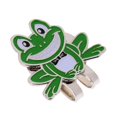thumbnail image 1 of LOVIVER Funny Frog Pattern Alloy Golf Ball Marker with Hat Clip Golfer Gift, 1 of 5