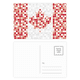 thumbnail image 1 of Canadá bandera nacional Maple Leaf mosaico Set cumpleaños gracias tarjeta postal correo lado 20pcs, 1 of 3