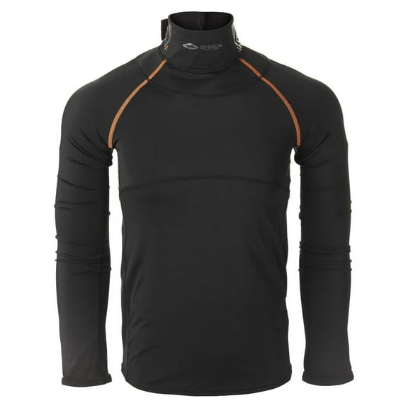 Shock Doctor Boy's Ultra Compression Neck Guard Hockey Long Sleeve Shirt