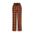 SKSloeg Cute Pajama Pants Fleece Pajama Pants Comfy Plaid Flannel