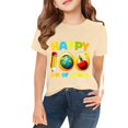 thumbnail image 7 of XQYLOS Girls Funny Graphic T Shirts Summer Short Sleeve 100 Days of School Tees Tops Kids Soft Fit T-Shirts Casual Clothes, 7 of 7
