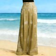 thumbnail image 3 of Traje de Mujer Casual sin Mangas Cordón Elástico de Longitud Regular Impreso para las Vacaciones de Primavera Y Verano, 3 of 6