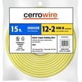 thumbnail image 2 of Cerro Flow 12/2 NM-B Solid With Ground Wire 147-1602A3 - Copper, Durable - 15', Yellow, 2 of 2