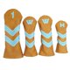 thumbnail image 4 of Golf Driver Wood Head Wood Headcover Cubiertas para la cabeza del club universales para todas las marcas de controladores de - Amarillo 19 x 9 x 2 cm Baoblaze Cubierta de cabeza de golf, 4 of 8