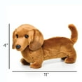 thumbnail image 3 of Títere de peluche de perro salchicha, de tacto suave y tacto suave, ideal para fiestas de cumpleaños., 3 of 4
