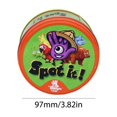 thumbnail image 4 of Ygjytge Spot It Game Animal Fun Cards Con Caja Metal Juguete Educativo (osos), 4 of 6