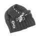 thumbnail image 5 of Gorro de invierno para perro Yinane disfraz sombrero de punto gris, 5 of 8