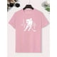 thumbnail image 1 of Camiseta de hockey para niño - Camiseta creativa para niño, informal, ligera, cómoda, de manga corta, ropa juvenil de verano - Elasticidad media, cuello redondo, corte regular, tejido de punto, 180, 1 of 5