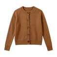 thumbnail image 4 of Enjoytime Cardigan Sweaters for Women Crew Neck Button Down Knit Cropped Cardigans Work Casual Trendy Fall Winter Clothes, 4 of 5