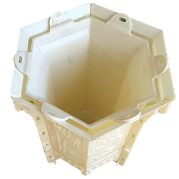 Concrete Hexagonal Mold Planter Making Mold Epoxy Mold Flower Pot Making Mold