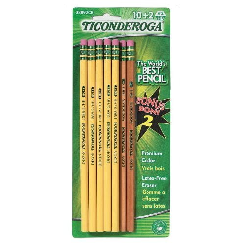 Dixon Ticonderoga 10Count 2 Pencil