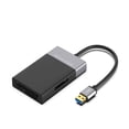 thumbnail image 2 of Card Reader 6 In 1 USB 3.0 To CF XQD TF Memory Card Readers Writer OTG U Flash Disk Adapter Laptop PC Accessory, 2 of 5